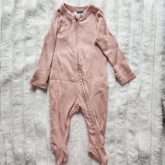 Bundle of 4 Unisex 2-Way-Zip Sleep & Play Footed One-Piece for Baby - Picture 6 of 6